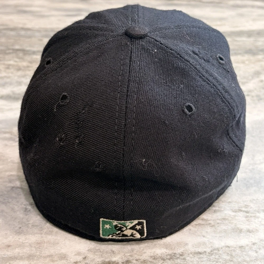 Winston Salem Warthogs MiLB New Era 59Fifty Fitted Wool Hat Size 7  1/8